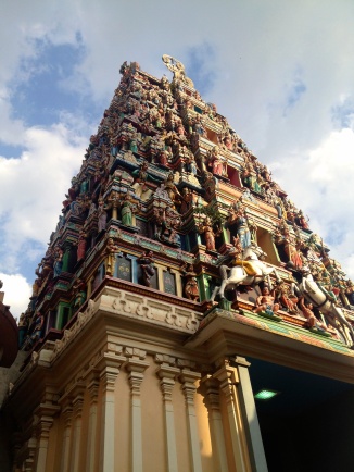 Stumbling on beautiful temples in Kuala Lumpur, Malaysia